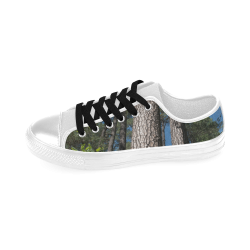 Tall Pine Trees Mt Lemmon Arizona Men's Classic Canvas Shoes (Model 018)