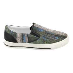 Tall Pine Trees Mt Lemmon Arizona Women's Slip-on Canvas Shoes (Model 019)