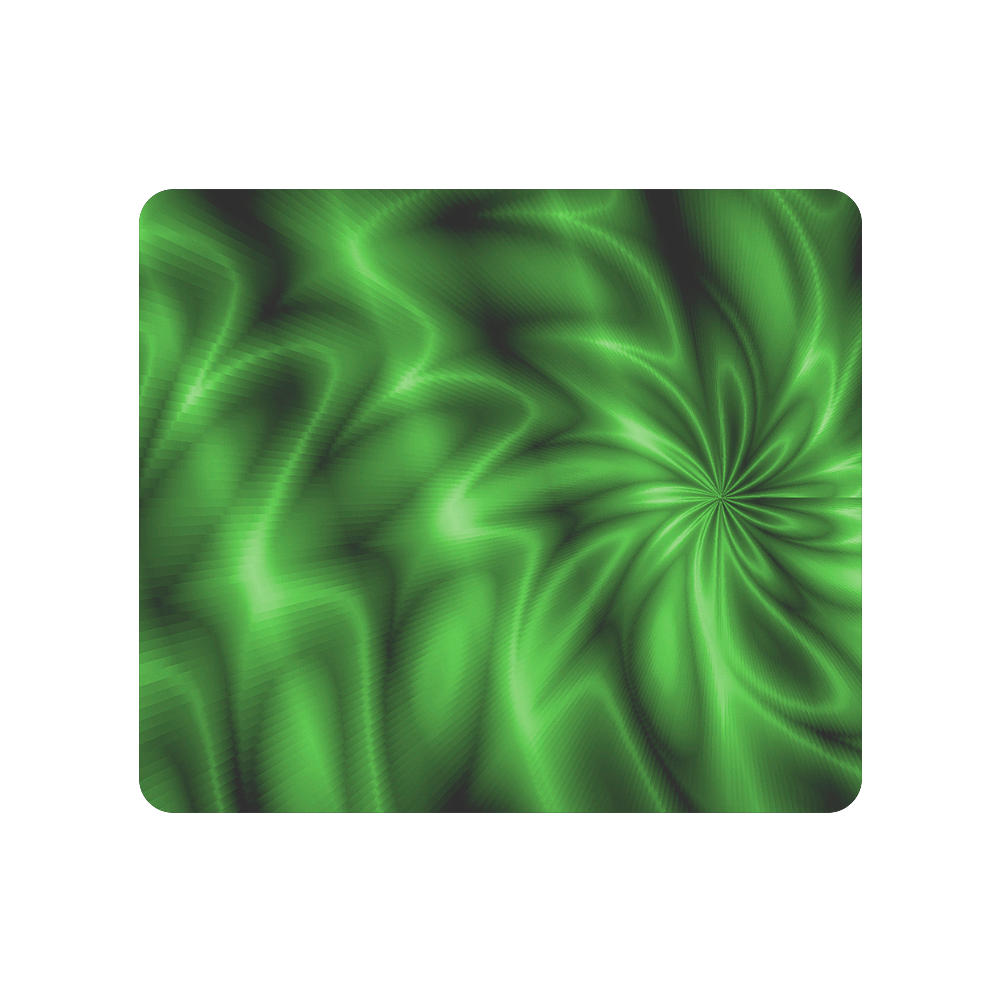 Green Shiny Swirl Men's Clutch Purse （Model 1638）