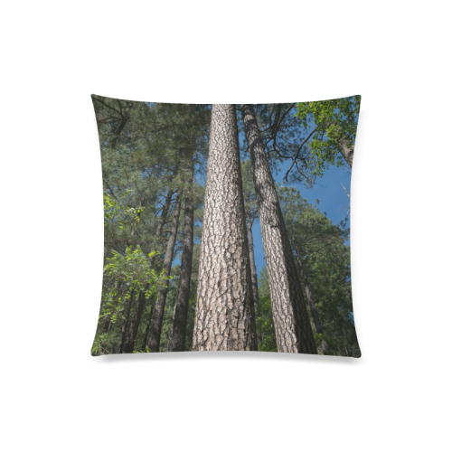 Tall Pine Trees Mt Lemmon Arizona Custom Zippered Pillow Case 20"x20"(Twin Sides)