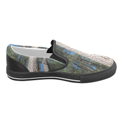 Tall Pine Trees Mt Lemmon Arizona Men's Slip-on Canvas Shoes (Model 019)