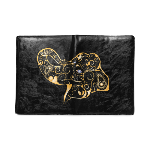 Wonderful gold, black elephant Custom NoteBook B5