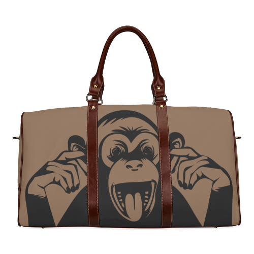 Monkey-Baby Waterproof Travel Bag/Large (Model 1639)