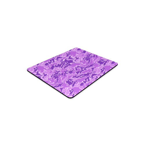 Camo Purple Camouflage Pattern Print Rectangle Mousepad