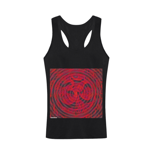 sd ommm rot geil Plus-size Men's I-shaped Tank Top (Model T32)