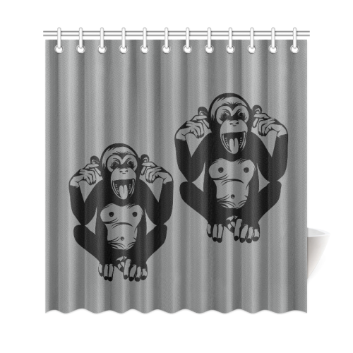 Monkey-Kids Shower Curtain 69"x72"