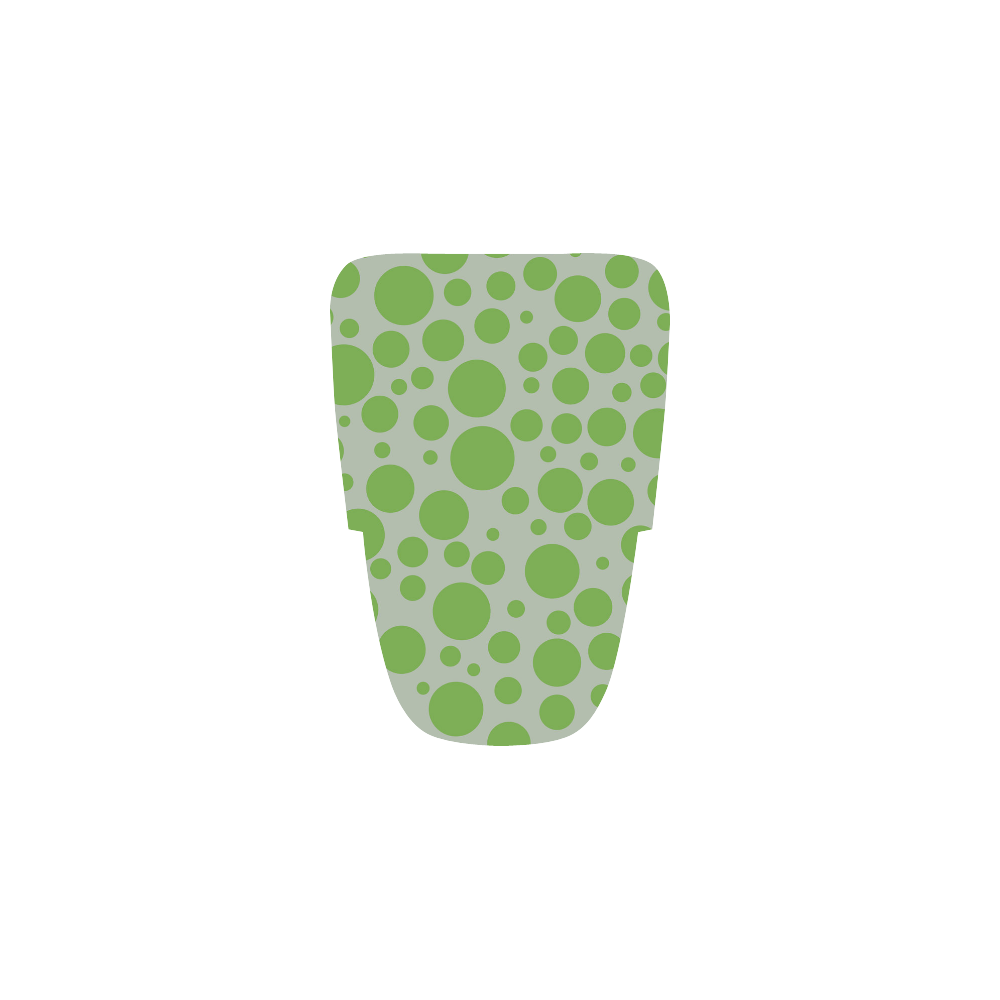 green polka dot Women’s Running Shoes (Model 020)