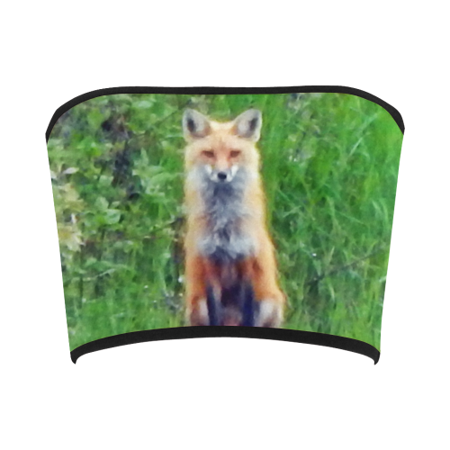 Red Fox Bandeau Top