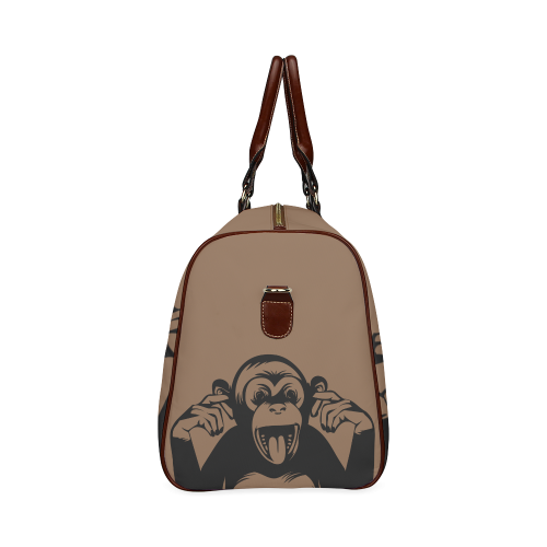 Monkey-Baby Waterproof Travel Bag/Large (Model 1639)