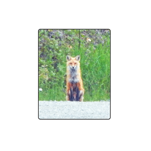 Red Fox Blanket 40"x50"