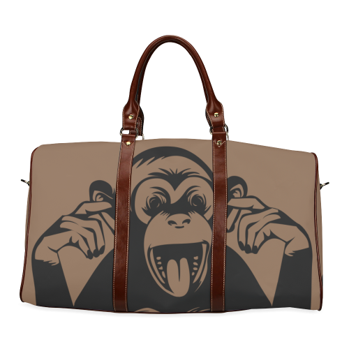 Monkey-Baby Waterproof Travel Bag/Large (Model 1639)