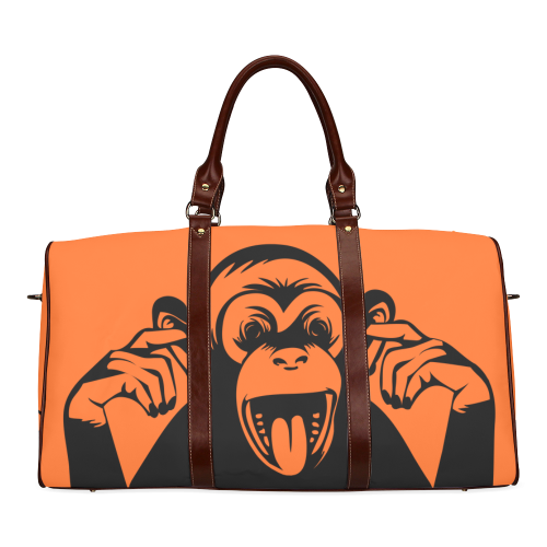 Monkey-Baby Waterproof Travel Bag/Small (Model 1639)