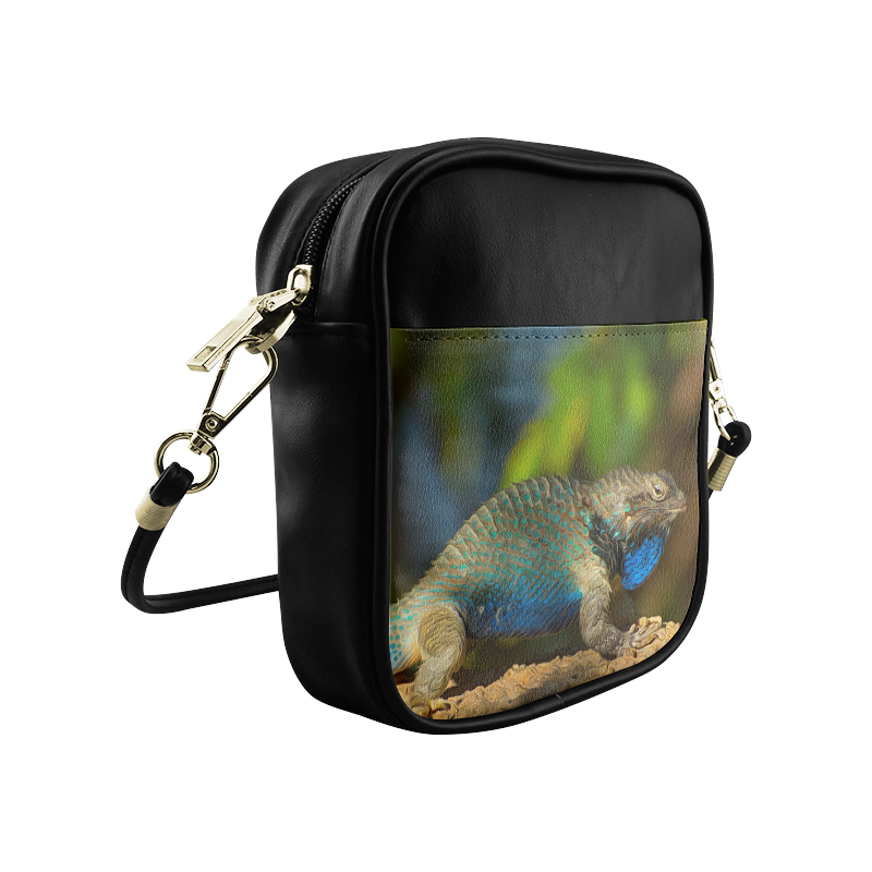 Colorful Lizard Sling Bag (Model 1627)