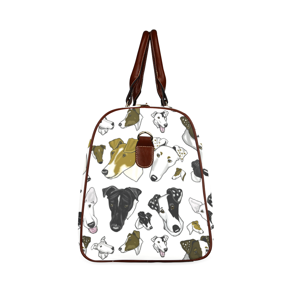 Smooth Fox Terrier Show Bag white small Waterproof Travel Bag/Small ...