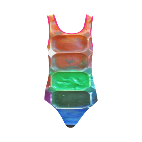 Sunny Vest One Piece Swimsuit (Model S04)