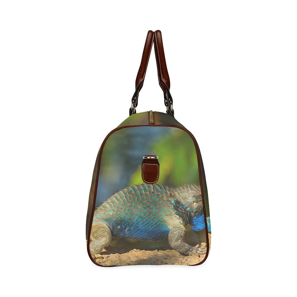 Colorful Lizard Waterproof Travel Bag/Large (Model 1639)