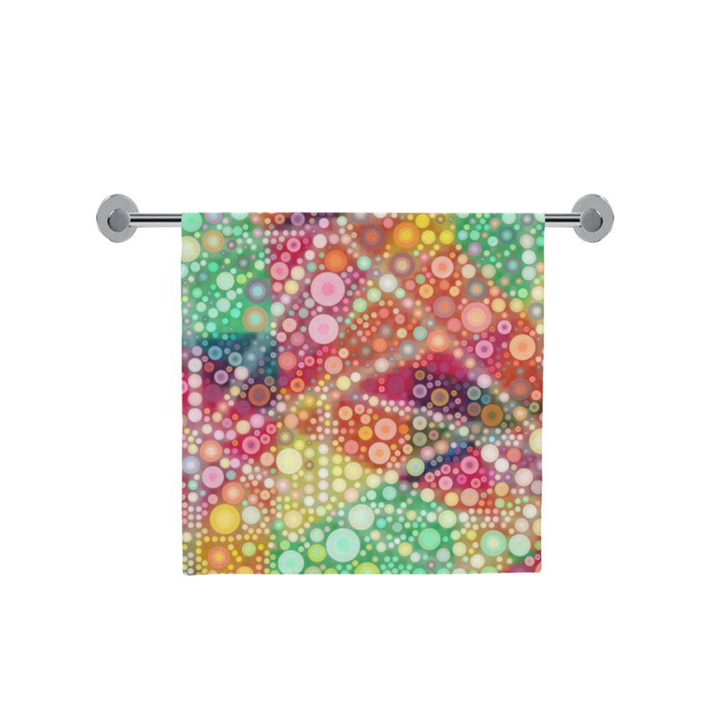 Acid Chemtrail Bubbles Bath Towel 30"x56"