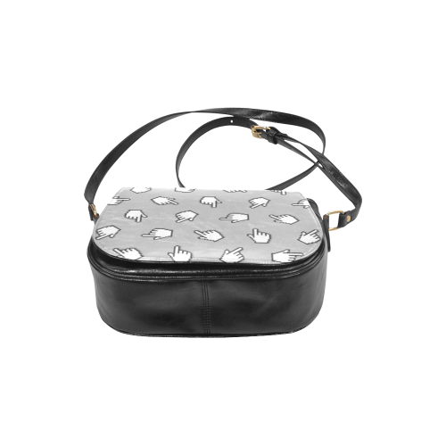 Link Me Pattern Classic Saddle Bag/Small (Model 1648)