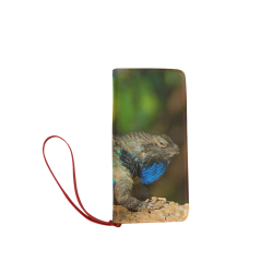 Colorful Lizard Women's Clutch Wallet (Model 1637)