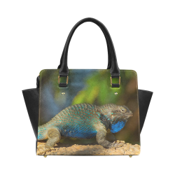 Colorful Lizard Classic Shoulder Handbag (Model 1653)