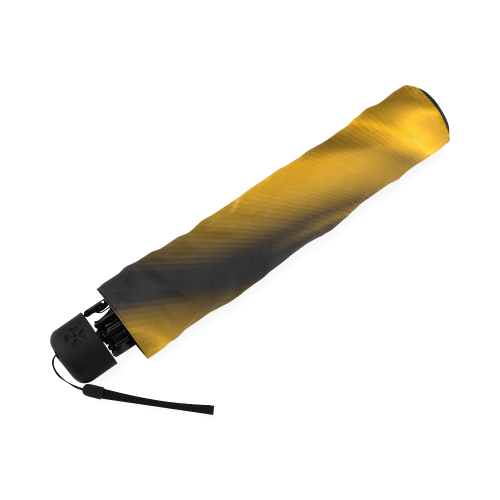 Golden Shiny Swirl Foldable Umbrella (Model U01)