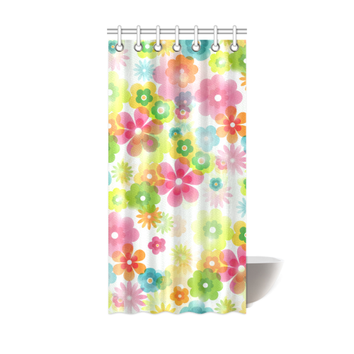 Flowers In A Dream Shower Curtain 36"x72"