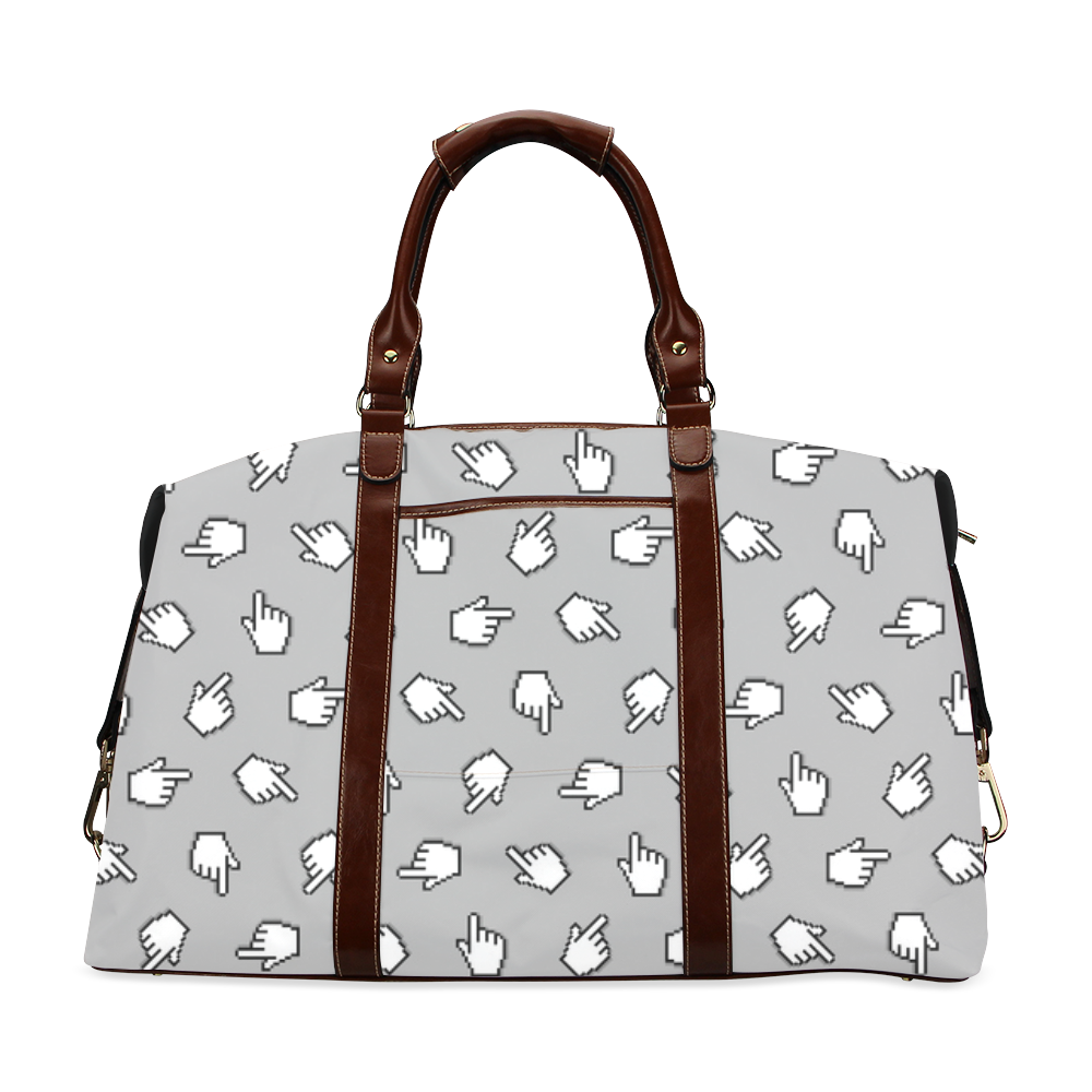 Link Me Pattern Classic Travel Bag (Model 1643)