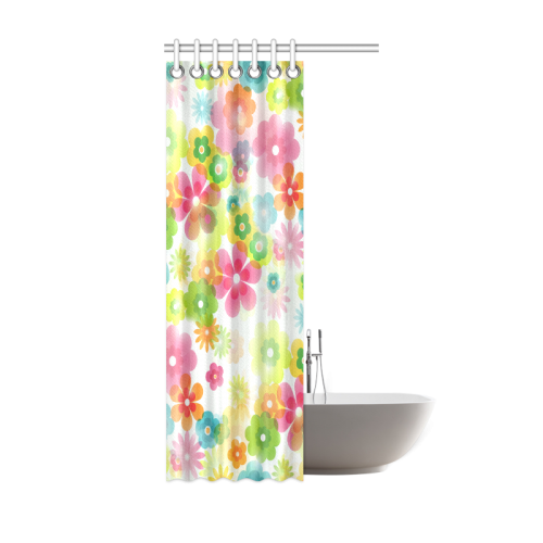 Flowers In A Dream Shower Curtain 36"x72"