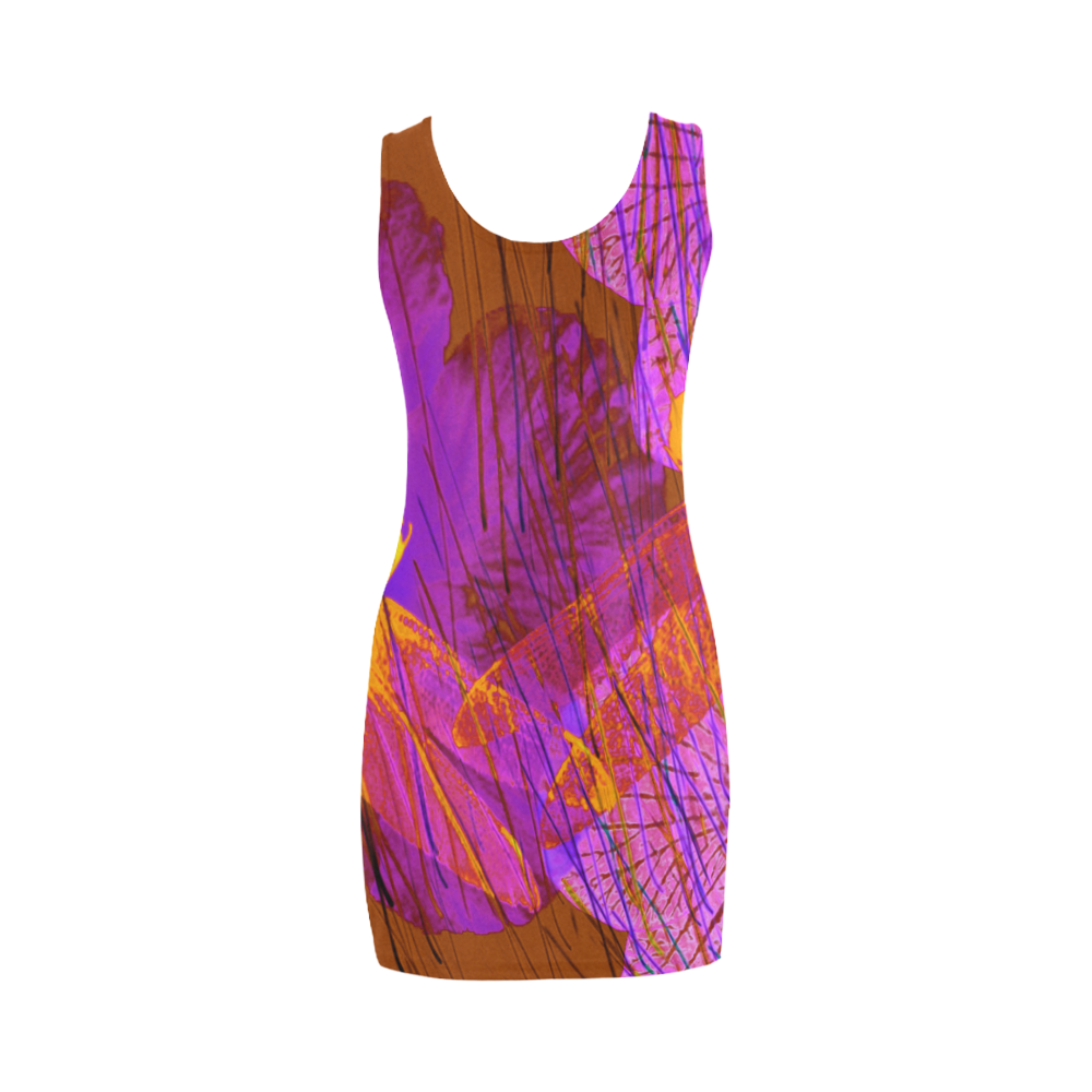 Dragonflies & Flowers Summer YY Medea Vest Dress (Model D06)