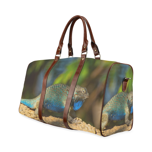 Colorful Lizard Waterproof Travel Bag/Small (Model 1639)