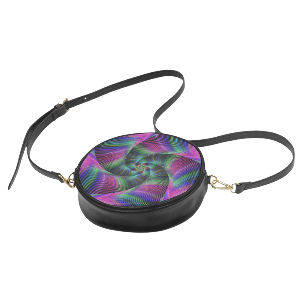 swirl20160603 Round Sling Bag (Model 1647)