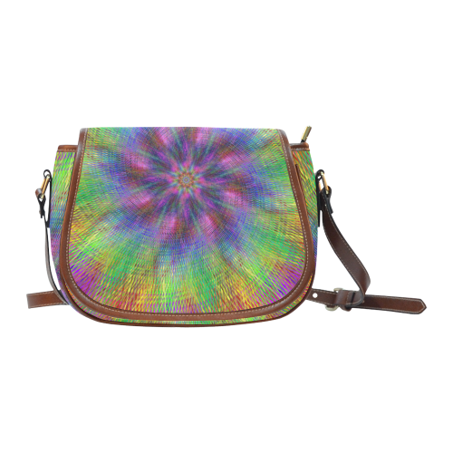 swirl20160602 Saddle Bag/Small (Model 1649) Full Customization