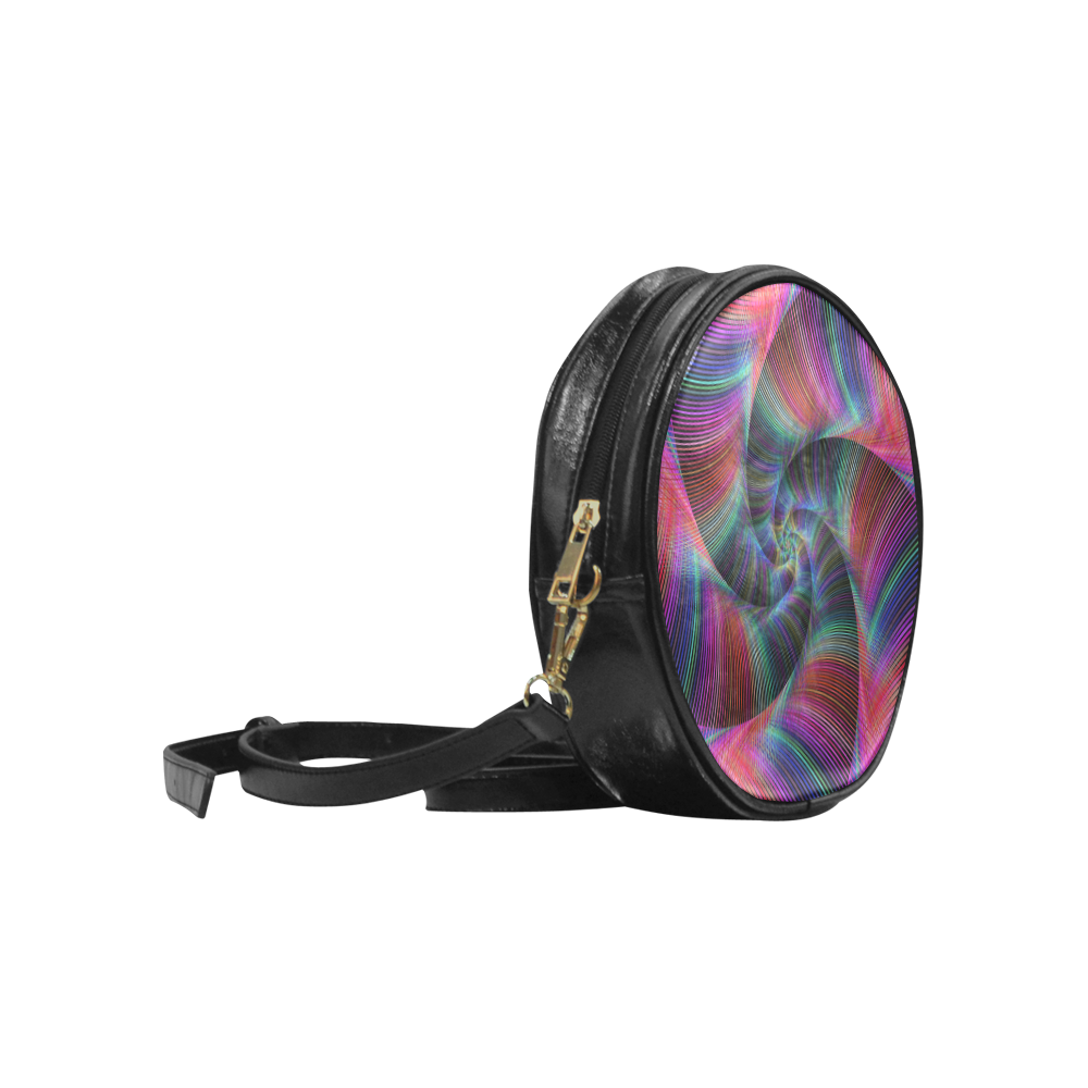 swirl20160604 Round Sling Bag (Model 1647)