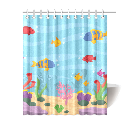 Under the Sea Shower Curtain 60"x72"