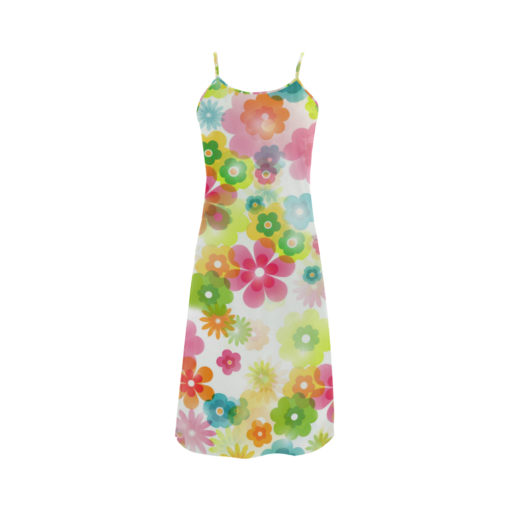 Flowers In A Dream Alcestis Slip Dress (Model D05)