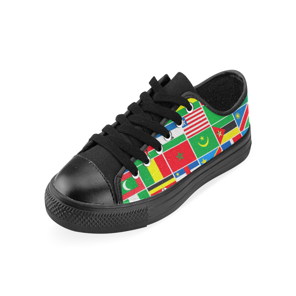 AFRICA Men's Classic Canvas Shoes (Model 018)