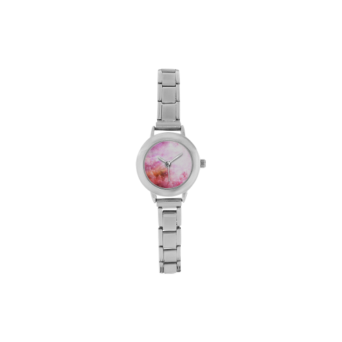 pink space Women's Italian Charm Watch(Model 107)