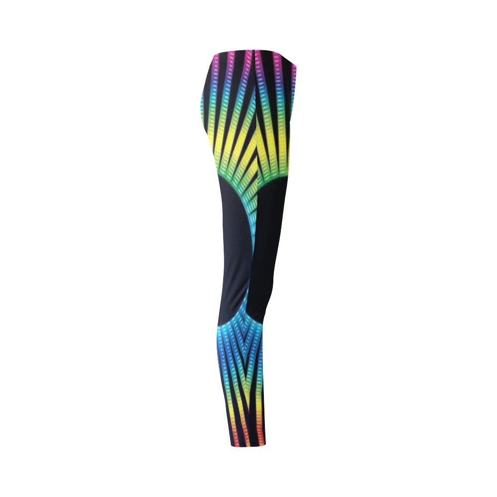 Colorful Digital Art Cassandra Women's Leggings (Model L01)