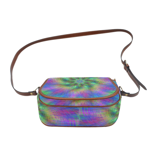 swirl20160601 Saddle Bag/Small (Model 1649) Full Customization