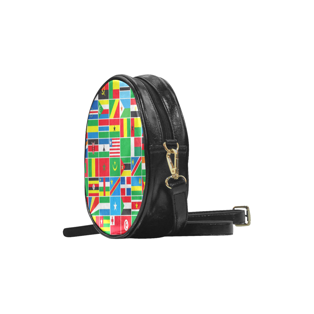 AFRICA Round Sling Bag (Model 1647)