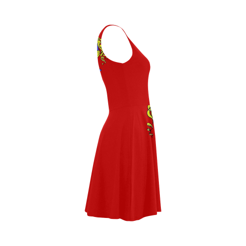 rainbow-girl--red Atalanta Sundress (Model D04)