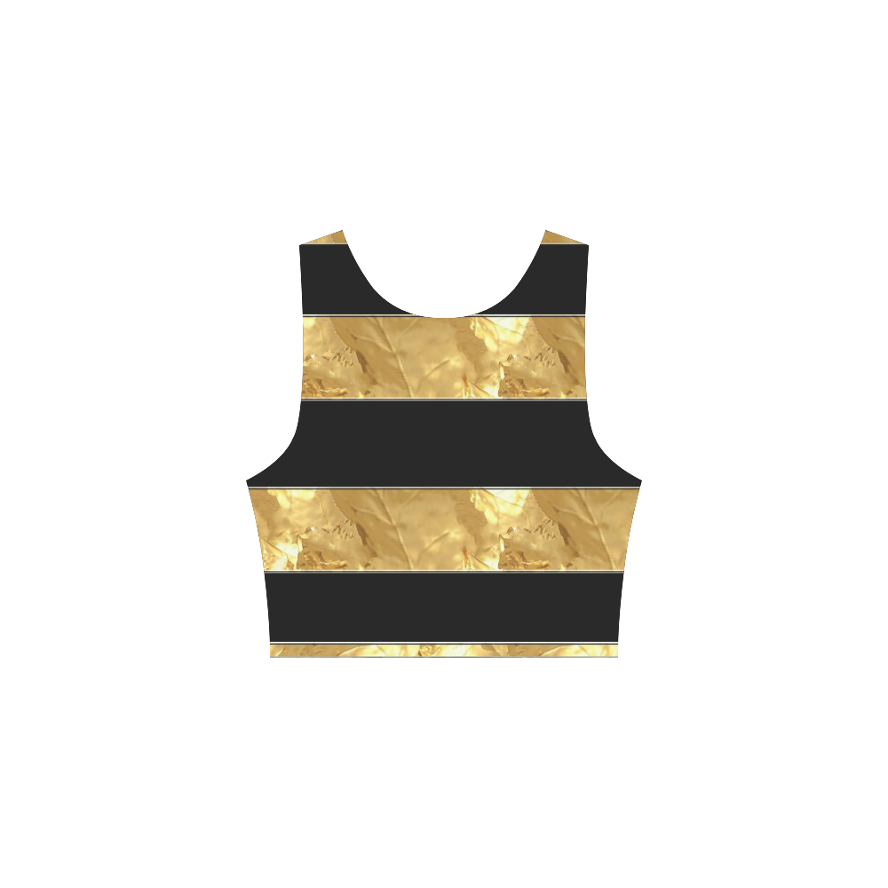 Black Gold Stripes Atalanta Sundress (Model D04)