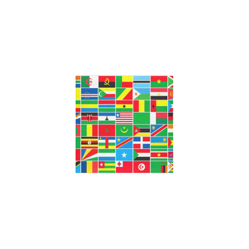 AFRICA Square Towel 13“x13”