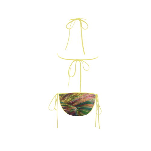 Abstract Colorful Glass Custom Bikini Swimsuit