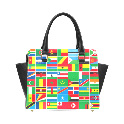 AFRICA Rivet Shoulder Handbag (Model 1645)
