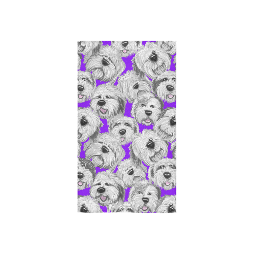 OES heads purple Custom Towel 16"x28"