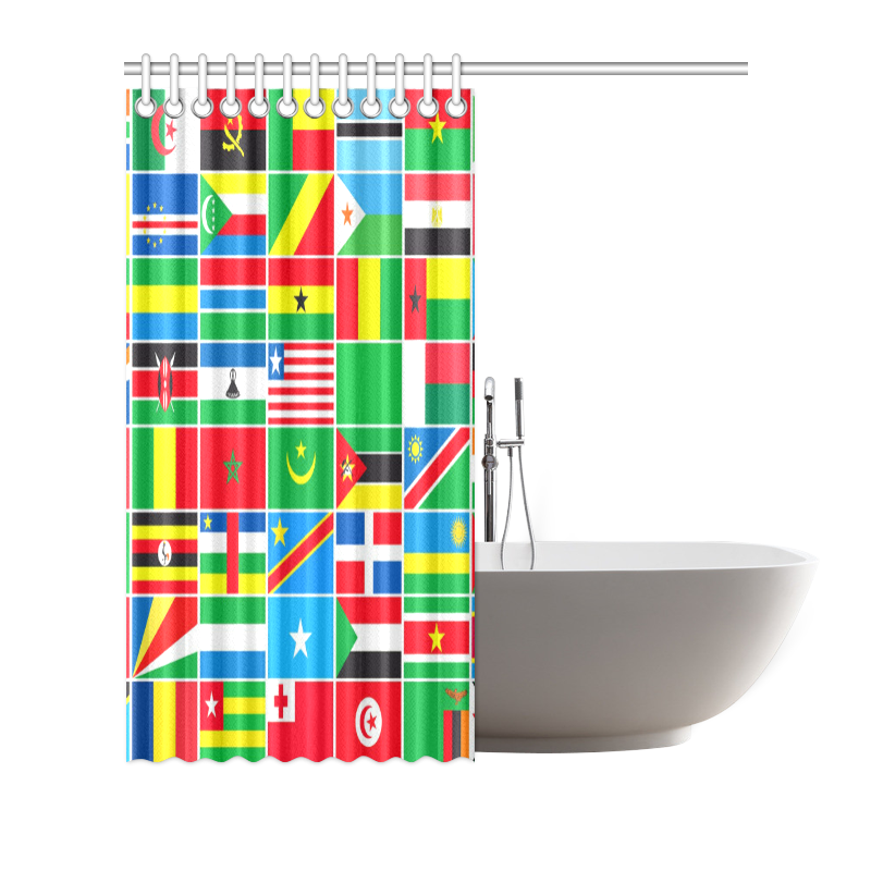 AFRICA Shower Curtain 66"x72"