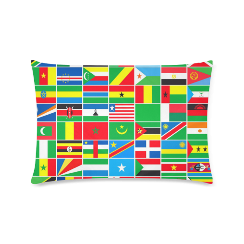 AFRICA Custom Rectangle Pillow Case 16"x24" (one side)