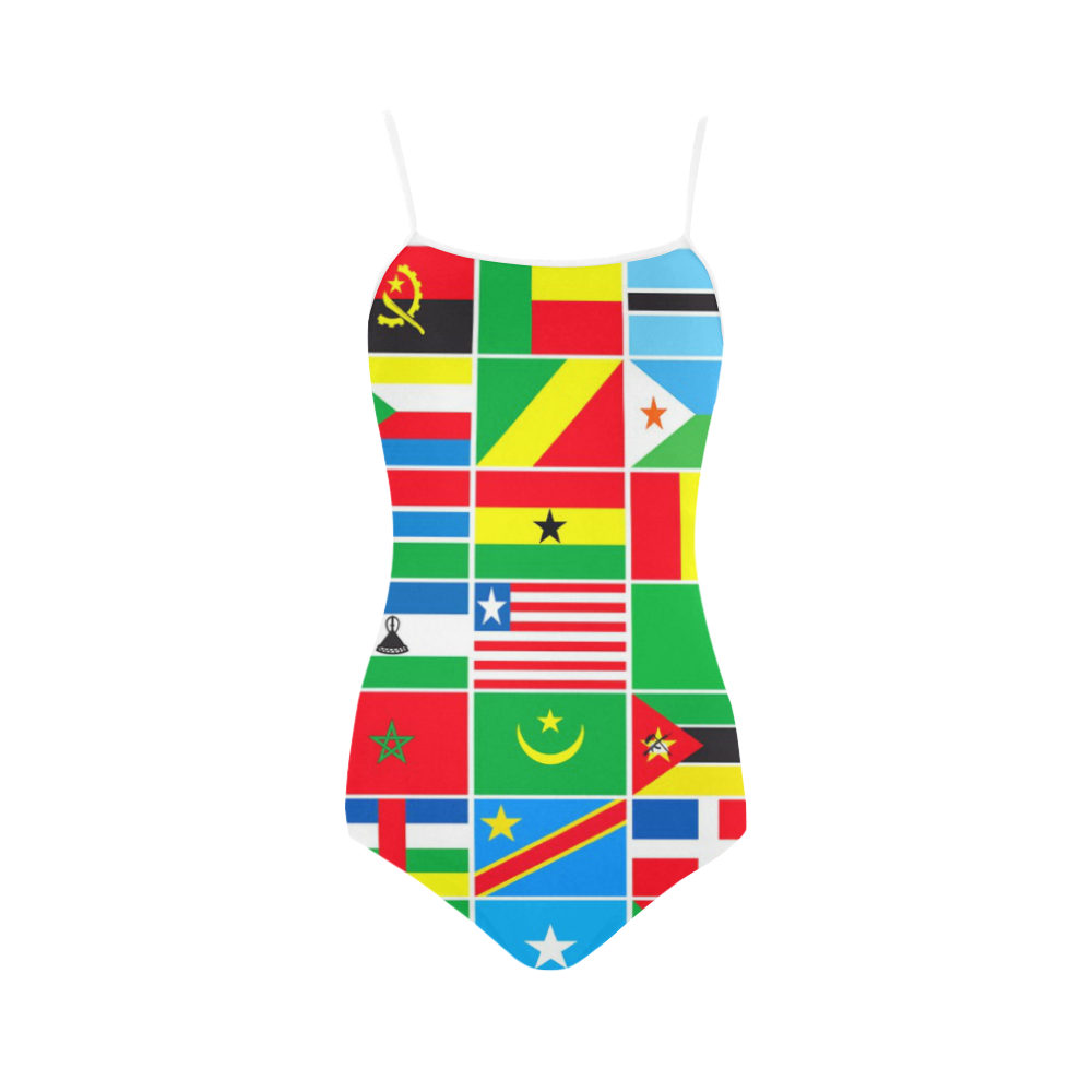 AFRICA Strap Swimsuit ( Model S05)