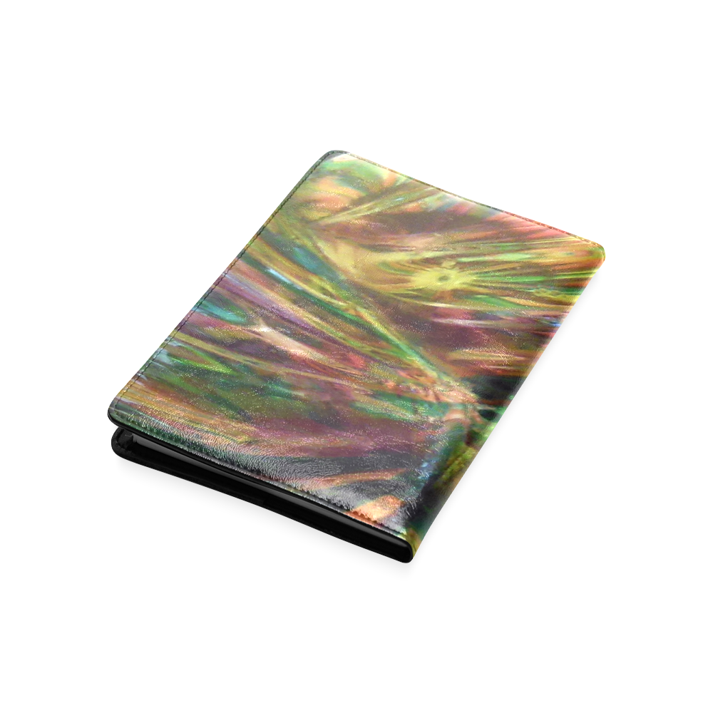 Abstract Colorful Glass Custom NoteBook A5
